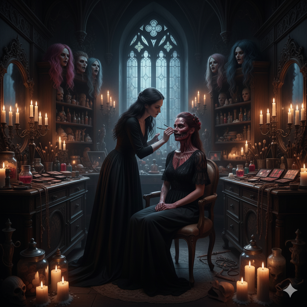 Accessoires et maquillage – Devenez le monstre parfait avec Alpha55