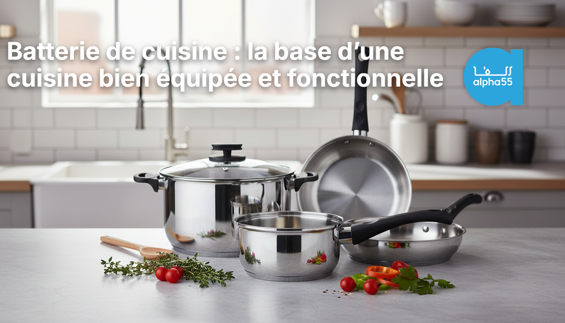 Batterie de cuisine : la base d’une cuisine bien équipée et fonctionnelle