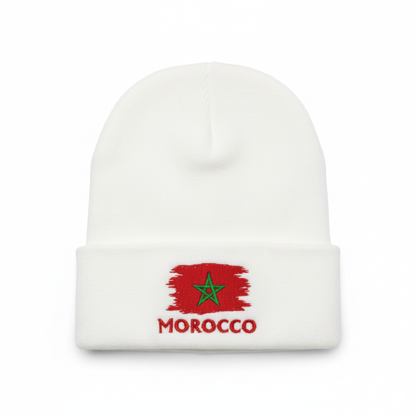 Bonnet Maroc Blanc – Accessoire Supporter
