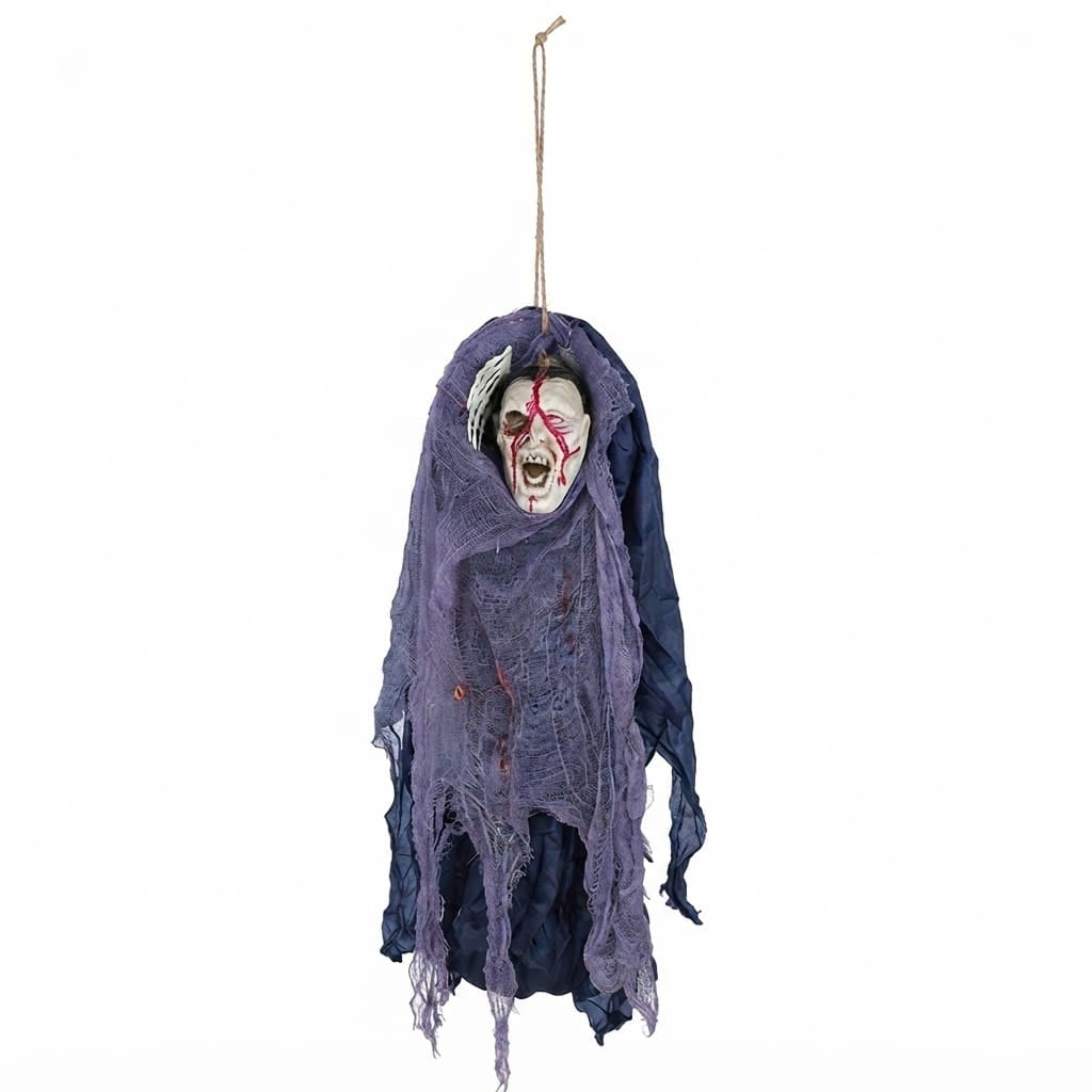 Fantôme Pendu Mains Attachées 58 cm – Halloween