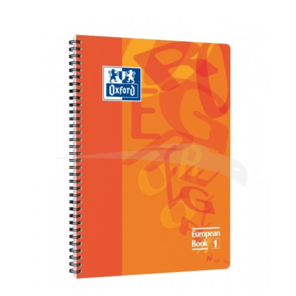 Cahier Oxford EuropeanBook B1 160 Pages 5x5 Perforé