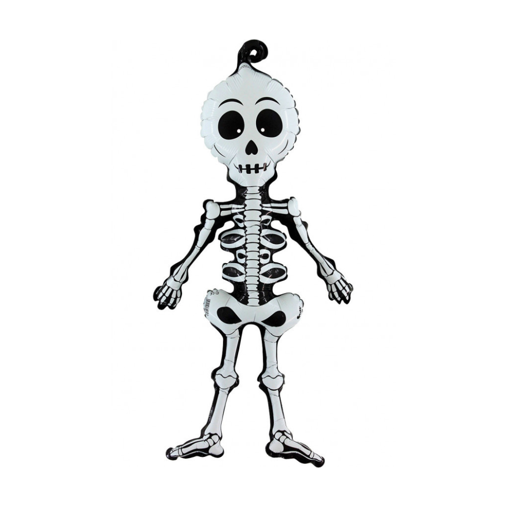Ballon Aluminium Squelette 74 cm – Halloween