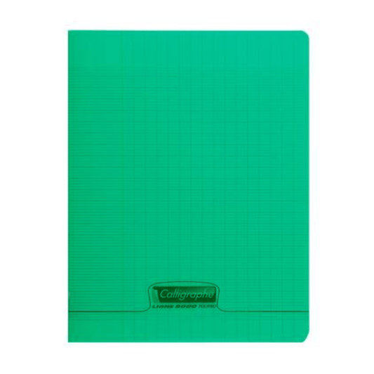 Cahier Piqué 8000 Polypro 140P Grands Carreaux — Alpha 55 Maroc