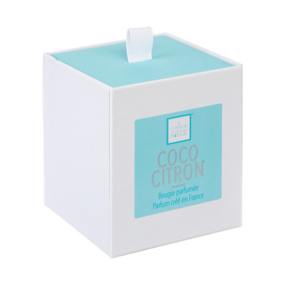 Alpha 55 Bougie Parfumée Éléa Coco Citron Pot En Verre