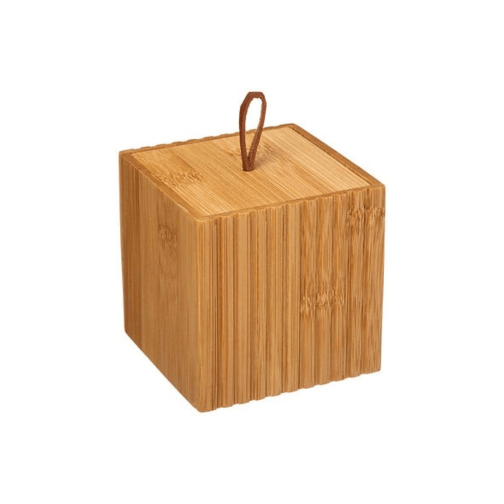 Alpha55 Pot à cotons Terre Inconnue en bambou naturel