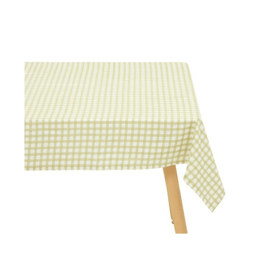 Alpha 55 Nappe imprimé fleurs rose vert clair