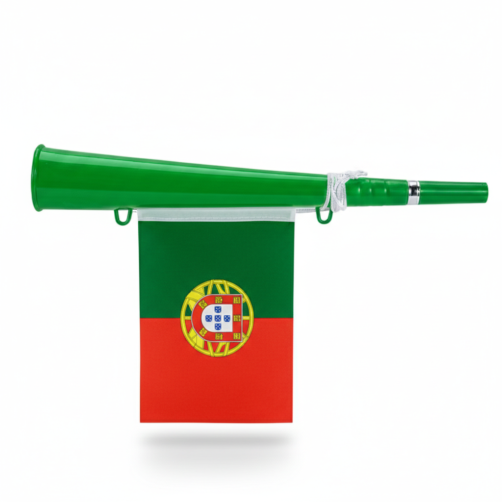 Trompette Drapeau Portugal Supporter Foot