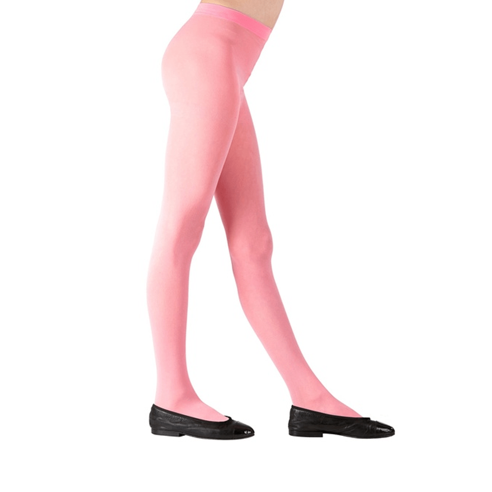 Alpha 55 11-14 ans Halloween accessoires enfant, collants uni rose