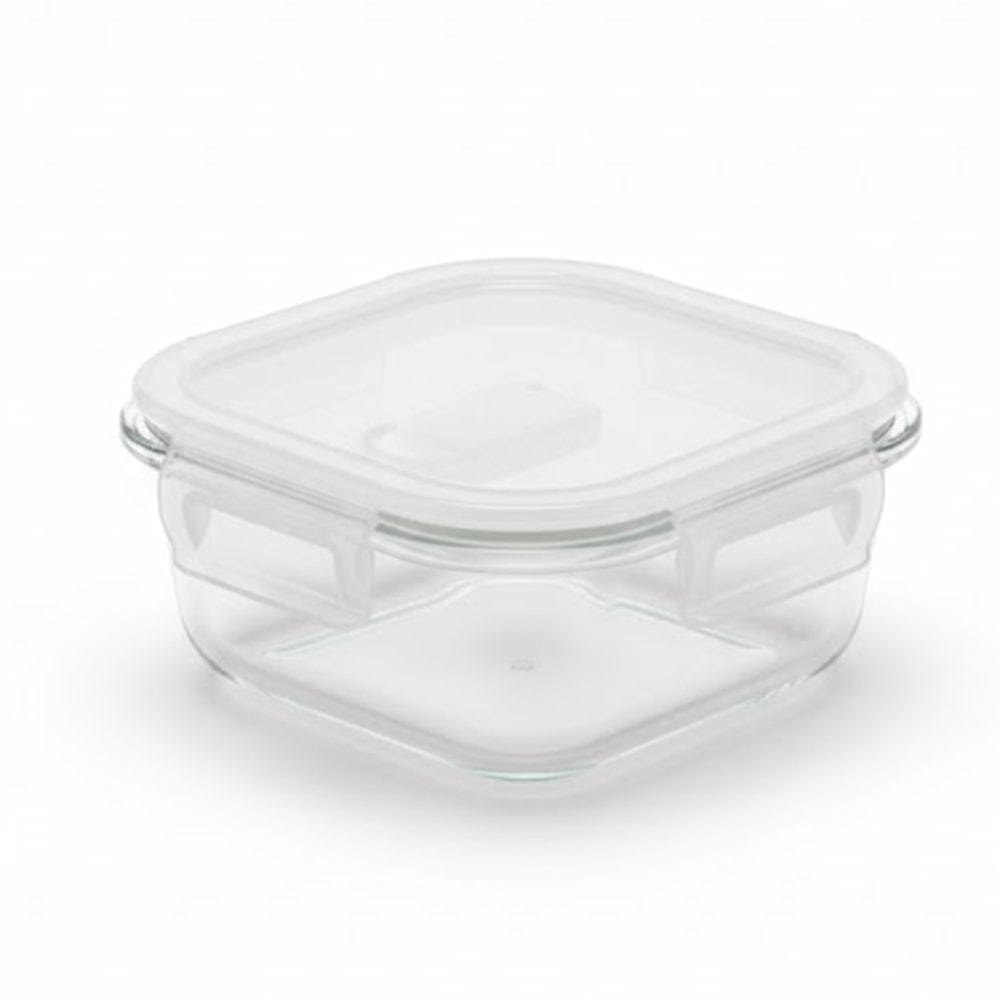 Alpha 55 14x14X6 cm Boîte Hermétique en Verre Premium