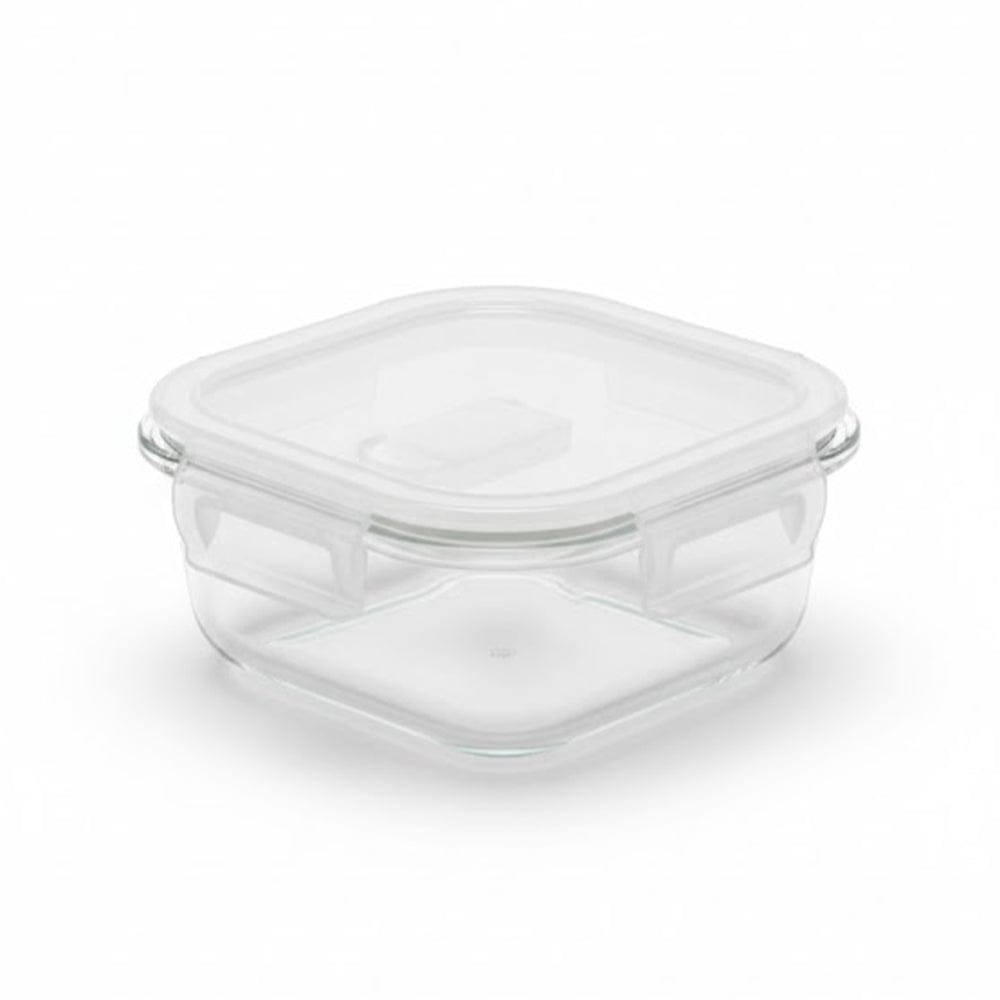 Alpha 55 18.5x18.5x7.5 cm Boîte Hermétique en Verre Premium