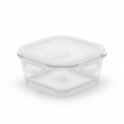 Alpha 55 18.5x18.5x7.5 cm Boîte Hermétique en Verre Premium