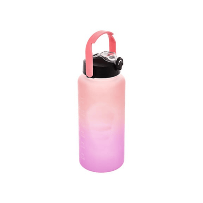 Alpha 55 2 L Bouteille Sport avec Paille en Plastique
