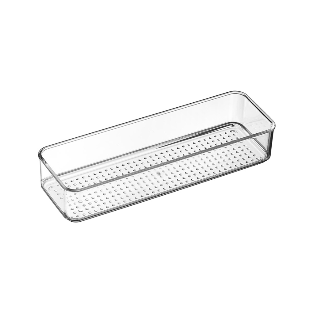 Alpha 55 21x7x4 cm Panier acrylique Pera transparent – Rangement