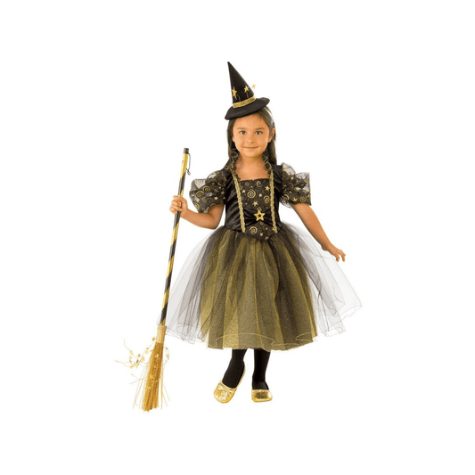 Alpha 55 3-4 ans Halloween, costume Sorcière Estrellitas