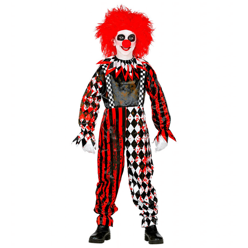 Alpha 55 4-5 ans / Rouge Déguisement clown pour enfant