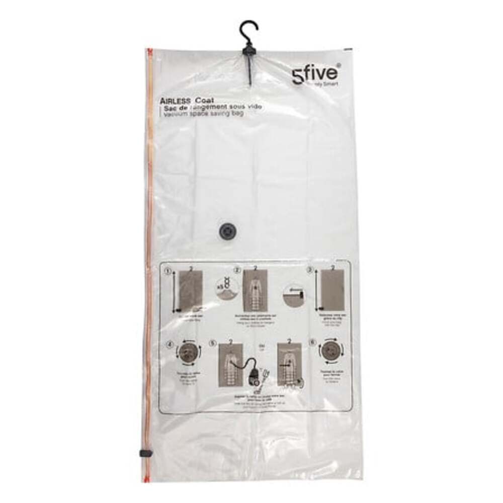 Alpha 55 70x160 Sac Compresseur avec Cintre Gain de Place