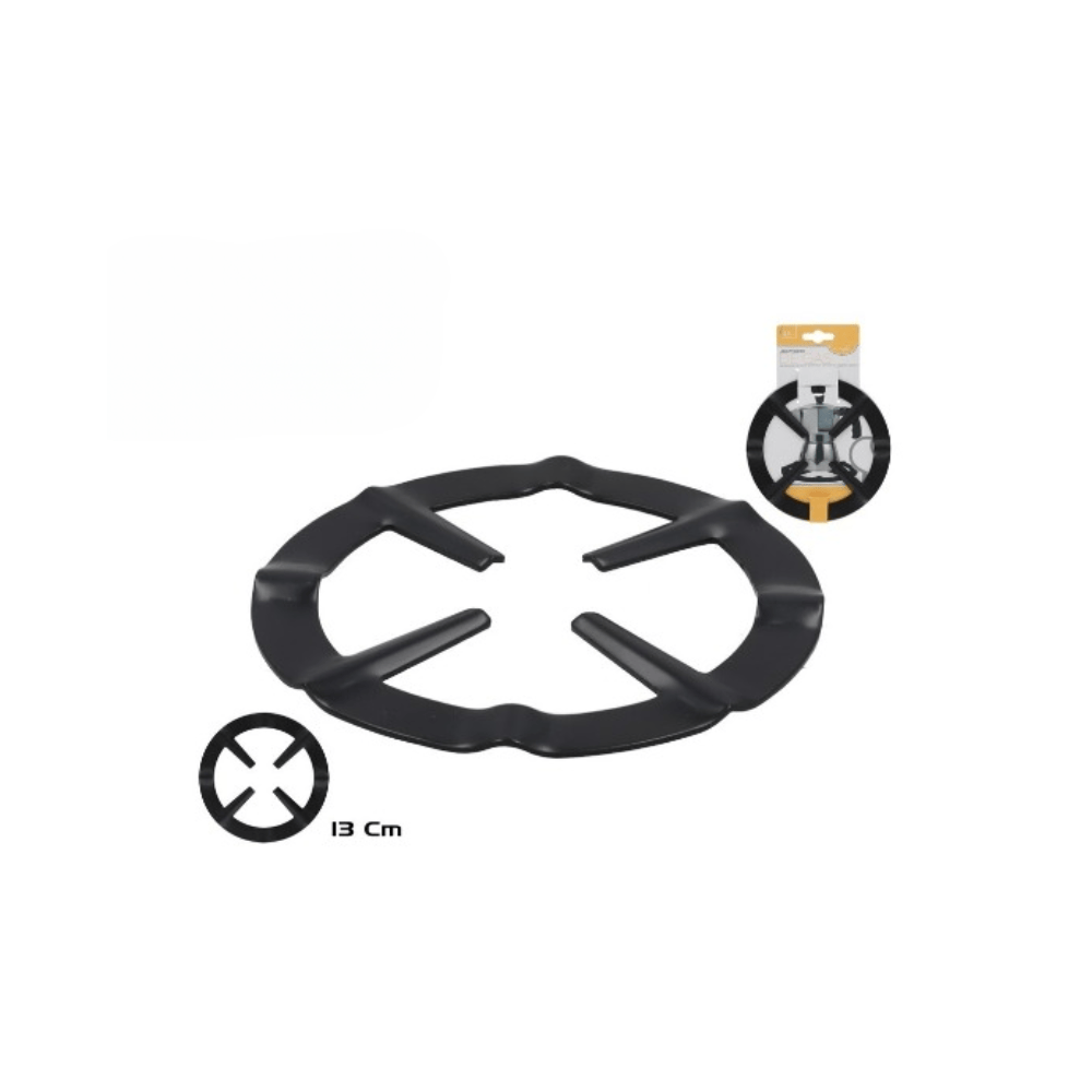 Alpha 55 Adaptateur feu de gazinière noir pratique