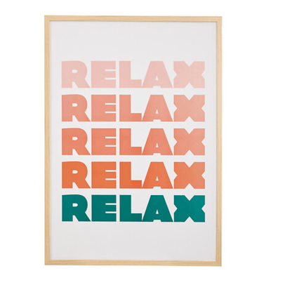Alpha 55 Affiche encadrée Darius Relax – Déco apaisante