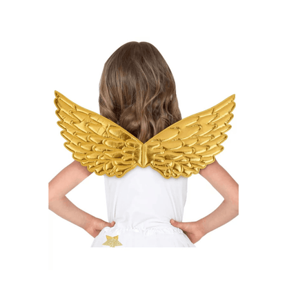 Alpha 55 ailes Ailes en Tissu Enfant 43 x 22 cm Or