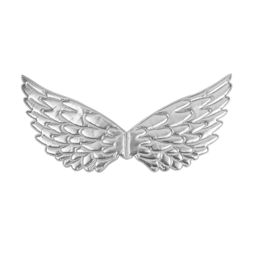 Alpha 55 ailes Ailes Enfant en Tissu Argentées 43 x 22 cm – Déguisement