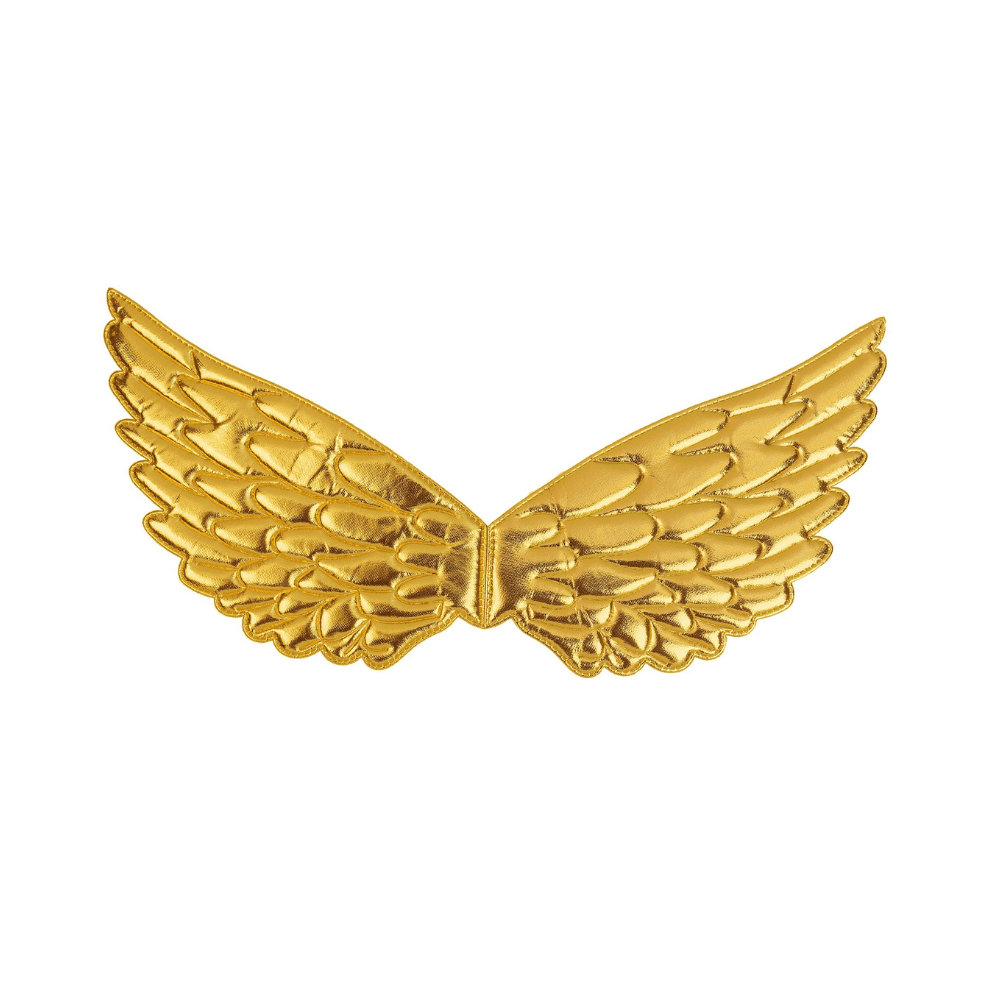 Alpha 55 ailes Ailes Enfant en Tissu Dorées 43 x 22 cm – Déguisement