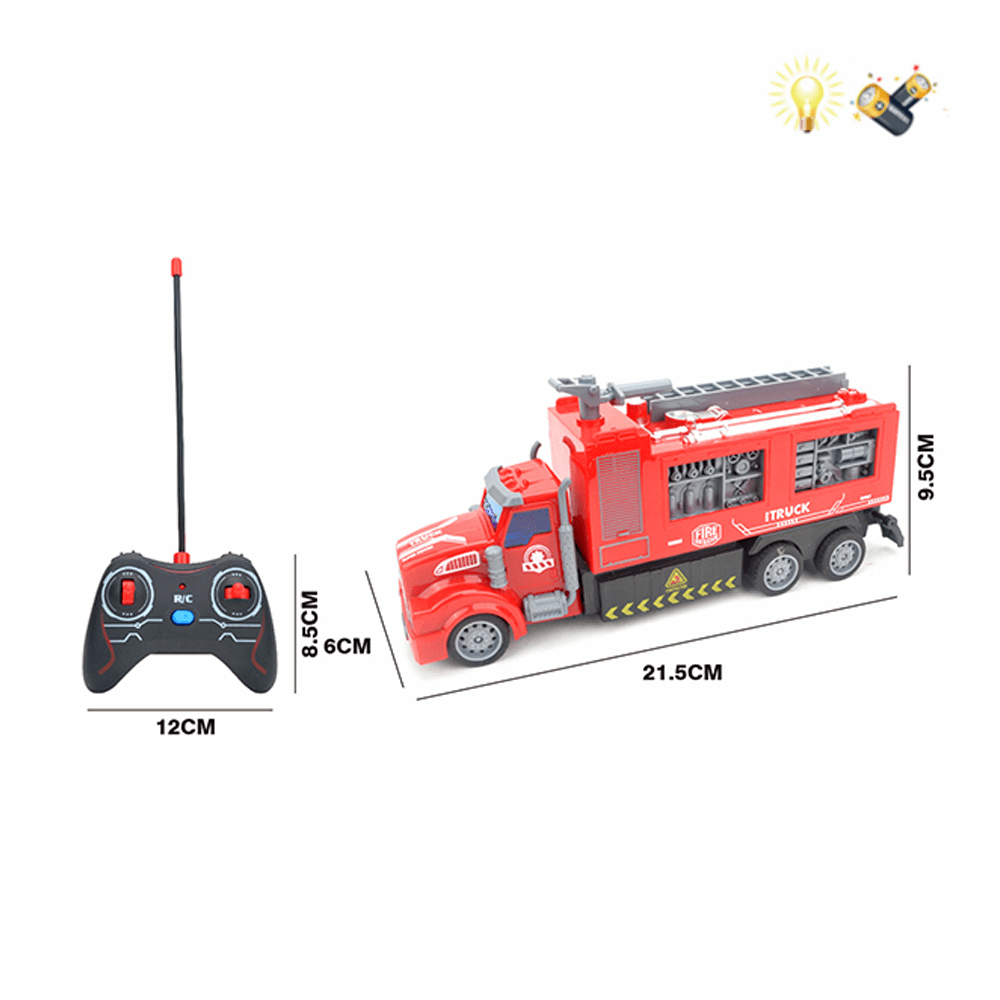 Alpha 55 Alloy truck R/C pompier