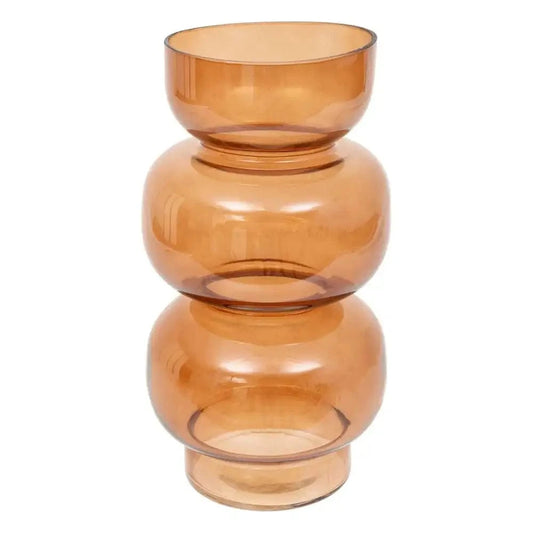 Alpha 55 Ambre Vase en verre