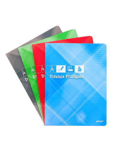 Alpha 55 ANCOR cahier piqué TP 21x29,7 cm 96p 90g séyès