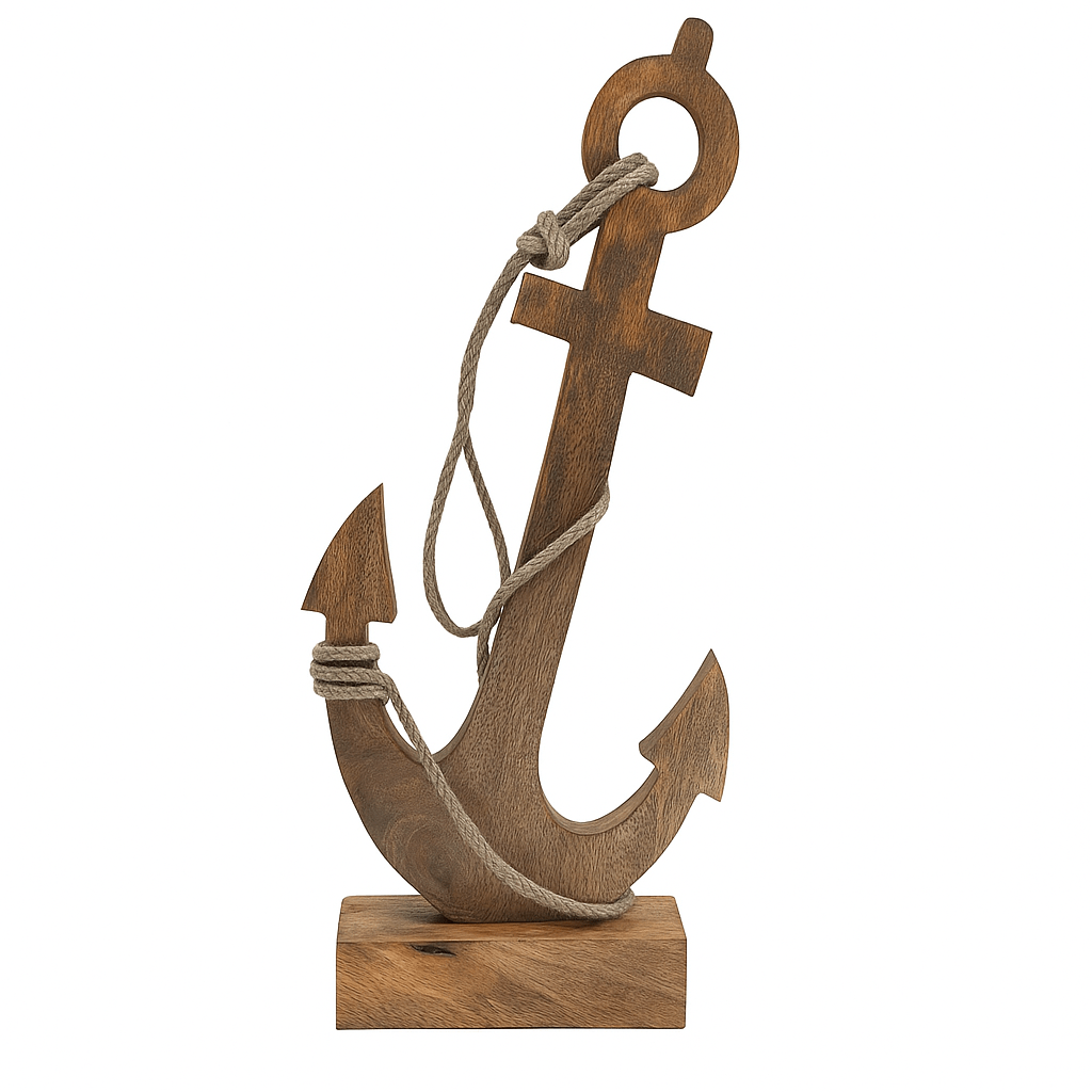 Alpha 55 Ancre en bois de manguier