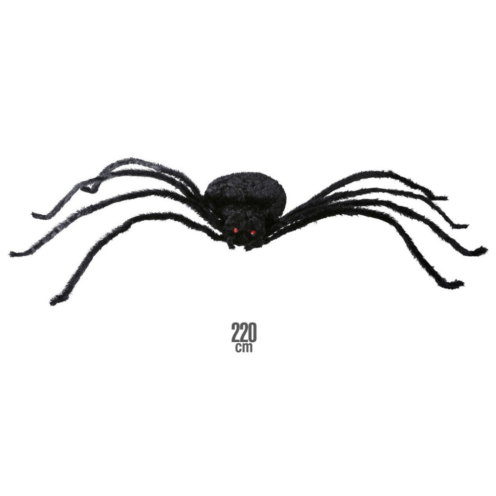 Alpha 55 Araignée Géante Souple 220 cm – Décoration Halloween