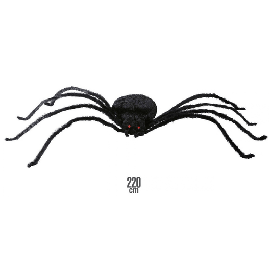 Alpha 55 Araignée Géante Souple 220 cm – Décoration Halloween