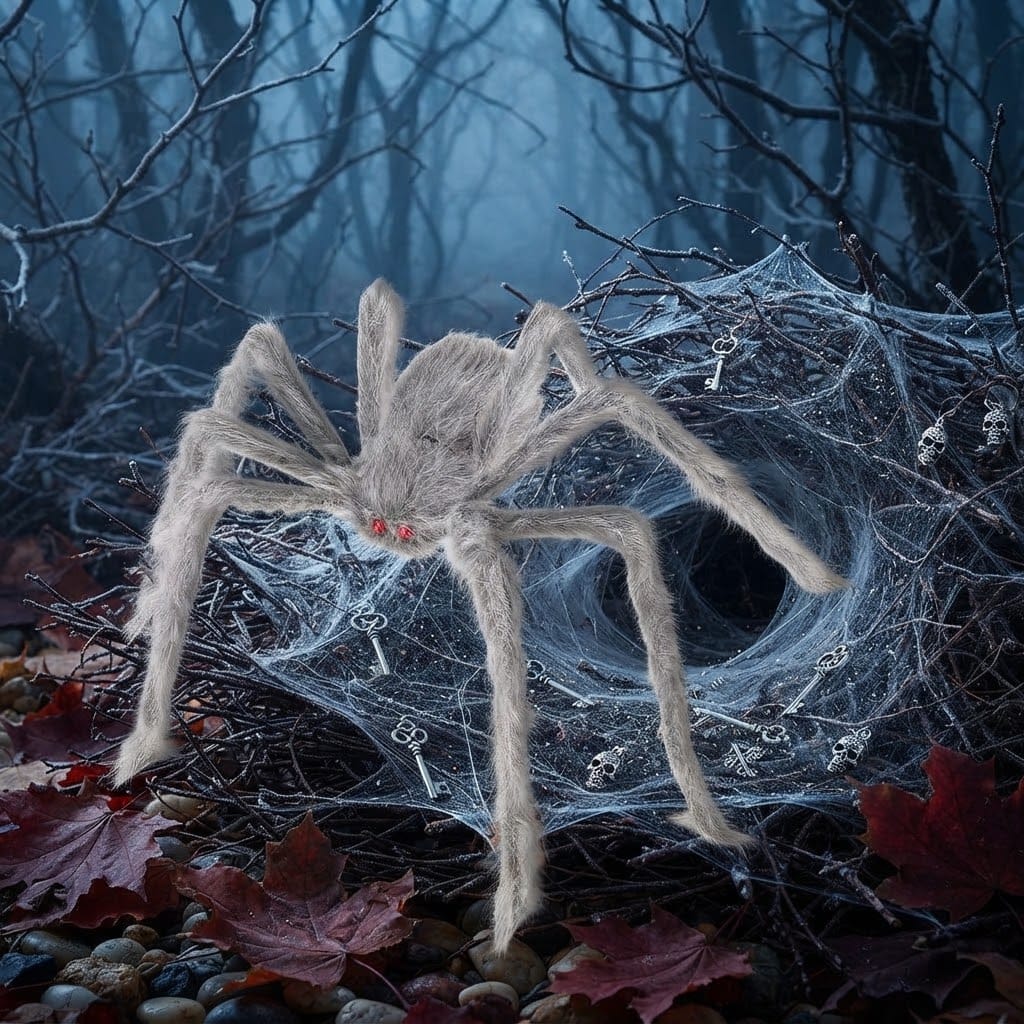 Alpha 55 Araignée Rampante aux Yeux Lumineux – Halloween