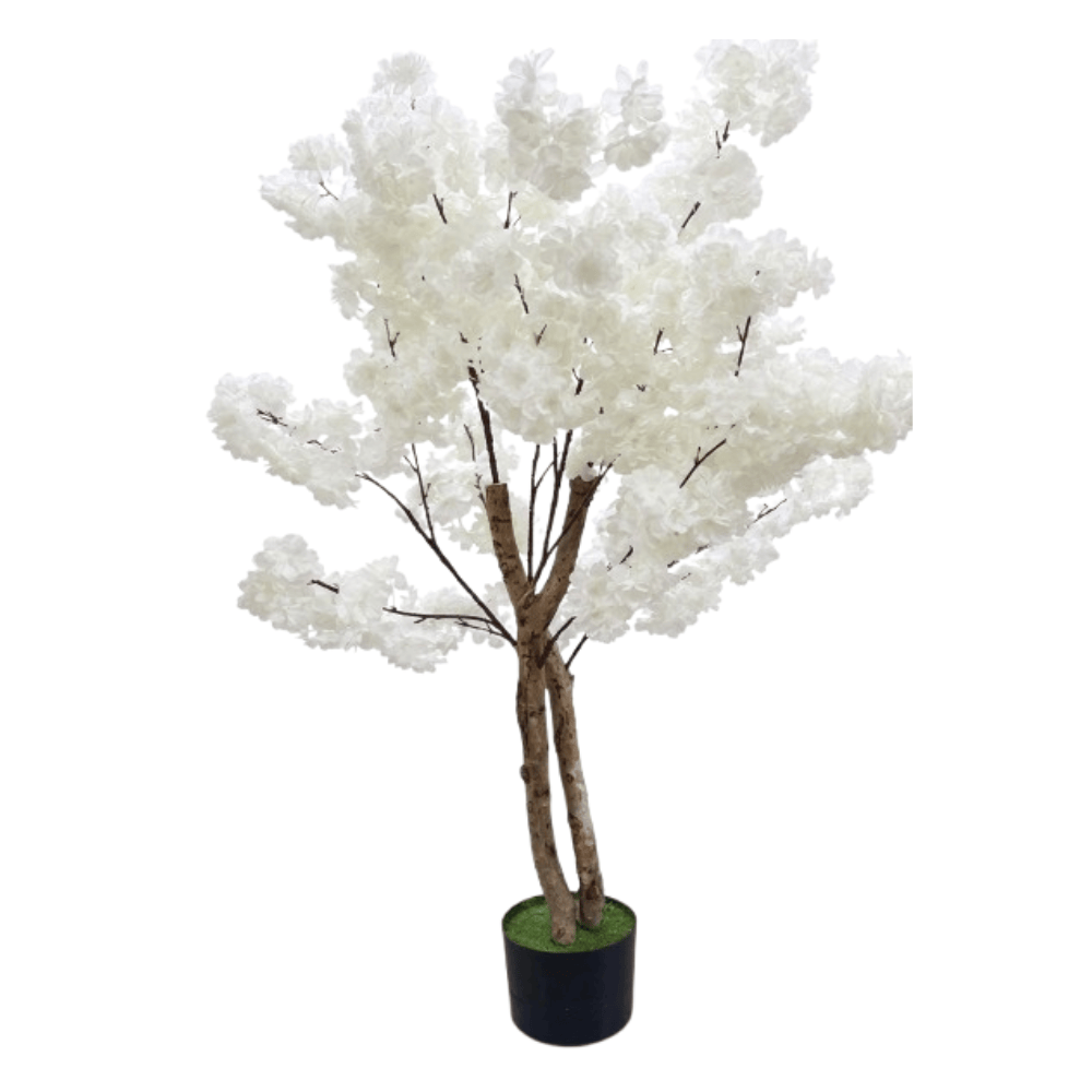 Alpha 55 Arbre artificiel cerisier blanc – Déco élégante
