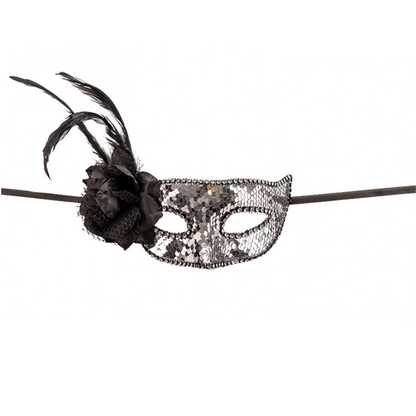 Alpha 55 Argent Halloween accessoires, masque Venise sequins