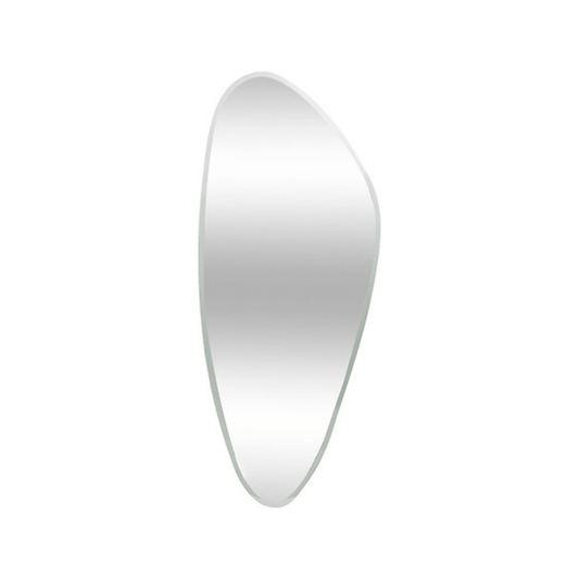 Alpha 55 Argent Miroir organique biseauté Aidan élégant