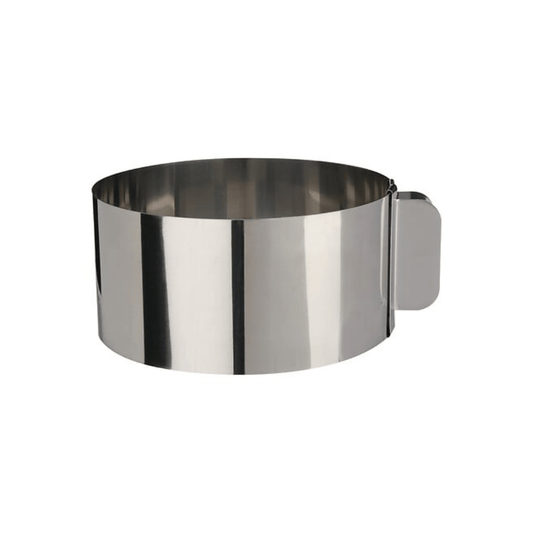 Alpha 55 Argent Moule à manqué rond extensible en inox – Ajustable