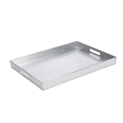 Alpha 55 Argent Plateau de service en plastique