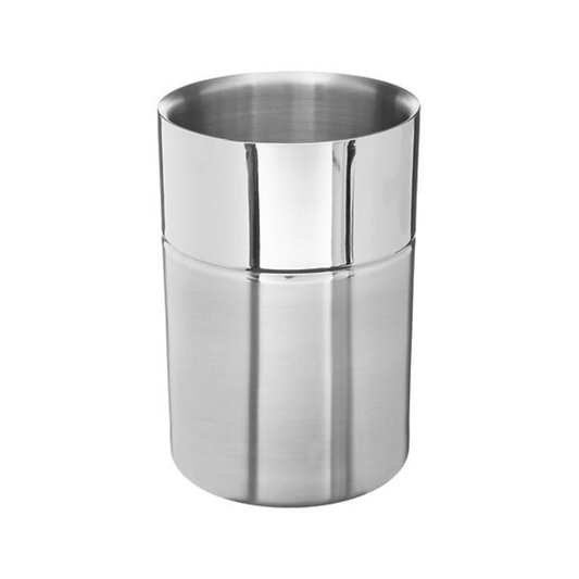 Alpha 55 Argent Rafraîchisseur de bouteille double en inox – Élégant