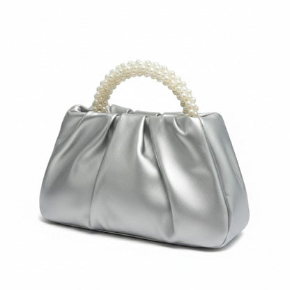 Alpha 55 Argenté Sac à Main de Soirée – Pochette Chic