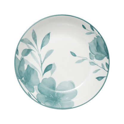 Alpha 55 Assiette creuse Lily en porcelaine blanche élégante