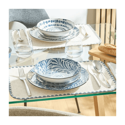 Alpha 55 Assiette creuse Umami feuille design nature