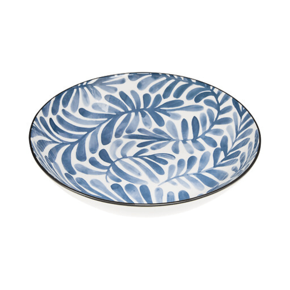 Alpha 55 Assiette creuse Umami feuille design nature