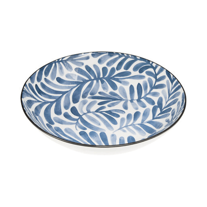 Alpha 55 Assiette creuse Umami feuille design nature