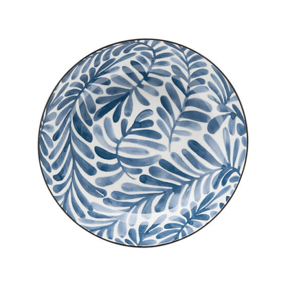 Alpha 55 Assiette creuse Umami feuille design nature
