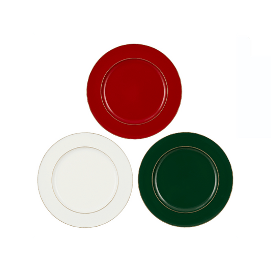 Alpha 55 Assiette en Plastique Mila – Légère & Résistante