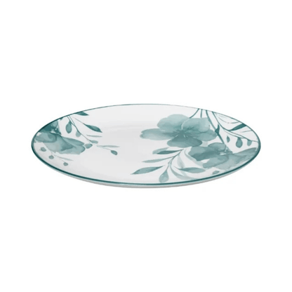 Alpha 55 Assiette plate Lily blanc en porcelaine élégante
