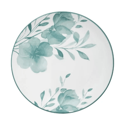 Alpha 55 Assiette plate Lily blanc en porcelaine élégante