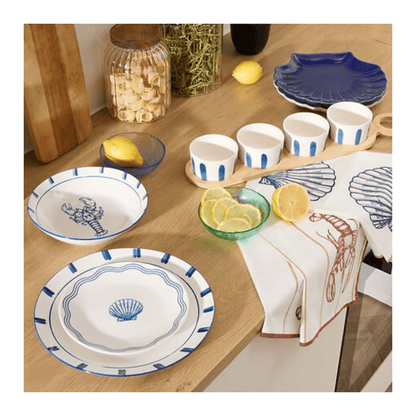 Alpha 55 Assiette plate Oceania design élégant