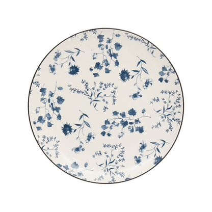 Alpha 55 Assiette plate Umami fleur design élégant