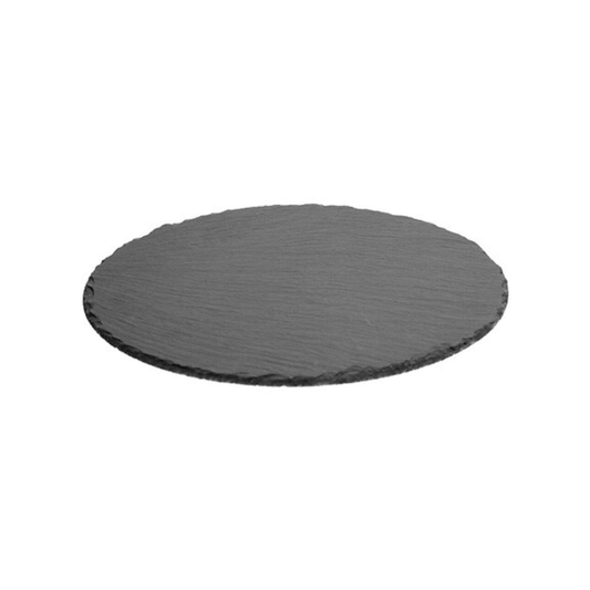 Alpha 55 Assiette présentation ardoise élégante